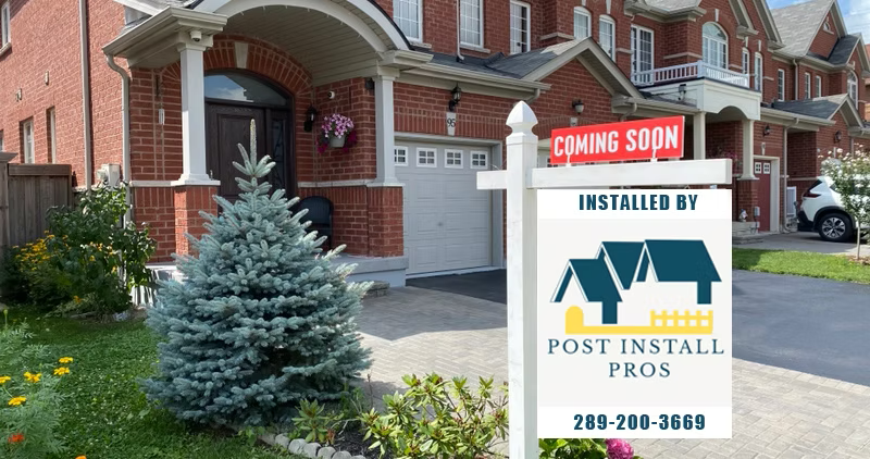 Post Install Pros service example