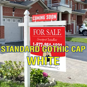 Standard Post with Gothic Cap